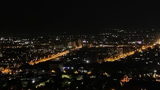 Ночной Город Ош Панорама | Ош 2022 Сулайман Тоо