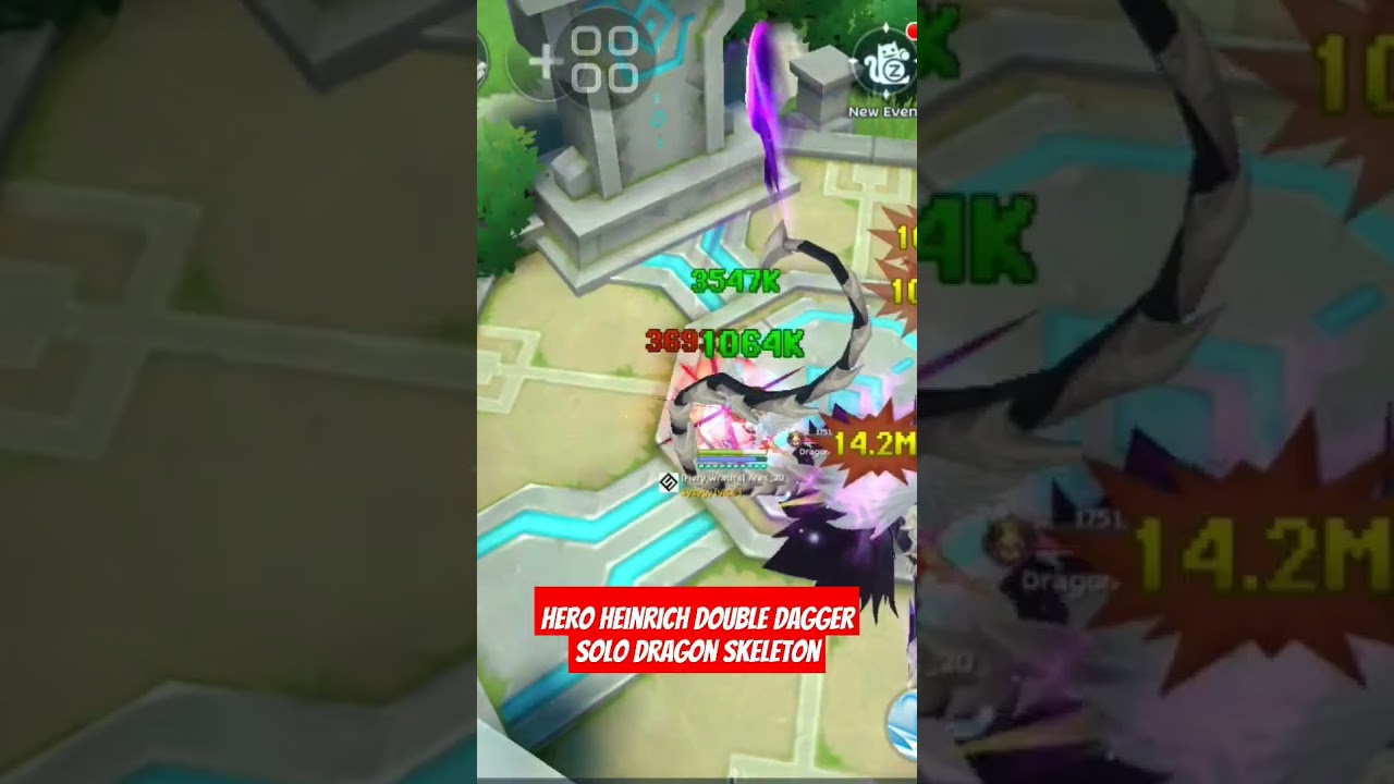 Ragnarok M Eternal Love | Hero Heinrich Double Dagger Build Solo Dragon Skeleton