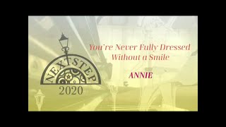 Annie　＂You're Never Fully Dressed Without Smile"  フリードレス