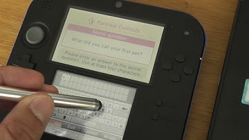 Nintendo 3DS 2DS : remove the parental control without the master key