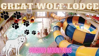 2 DAY GETAWAY AT THE GREAT WOLF LODGE IN THE POCONOS!
