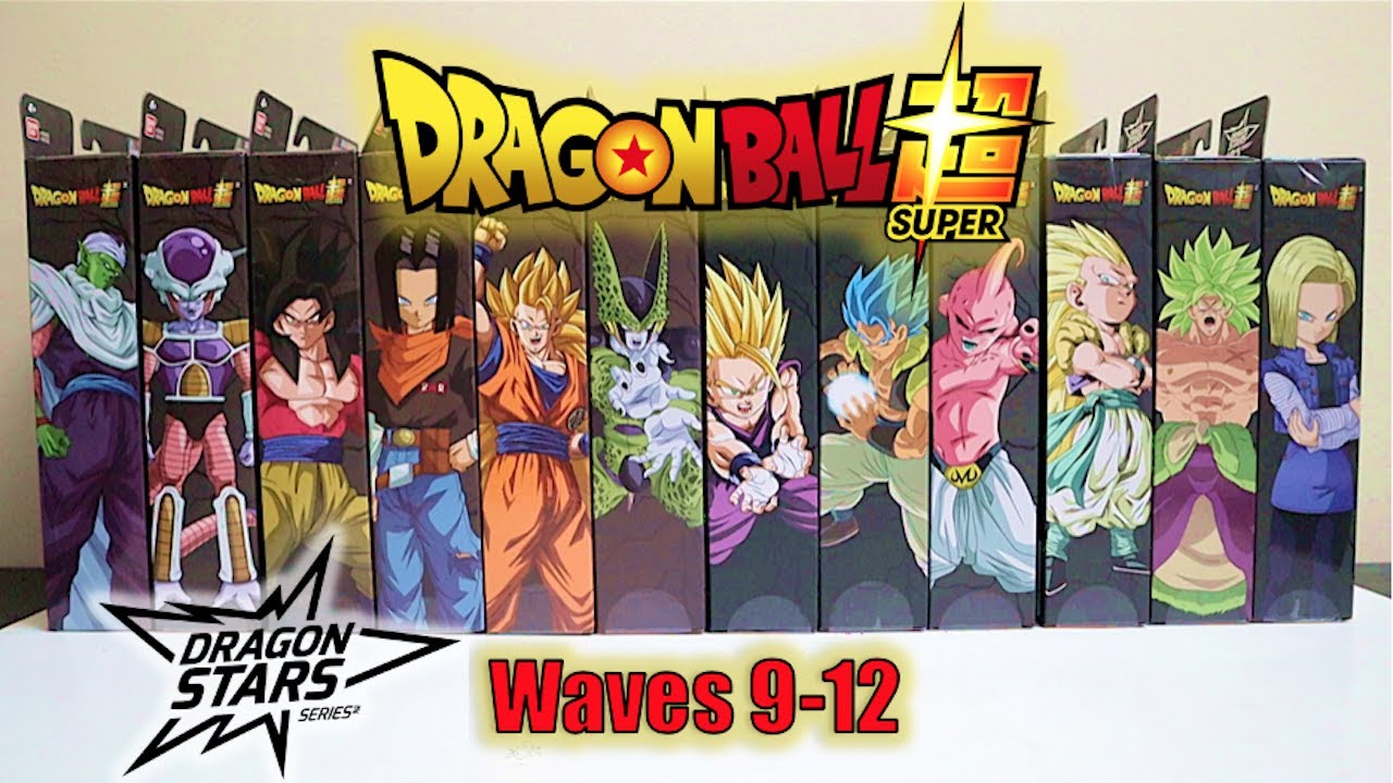 Dragon Ball Super DRAGON STARS Figures Review | Unboxing ALL Waves 9 - 12 - YouTube