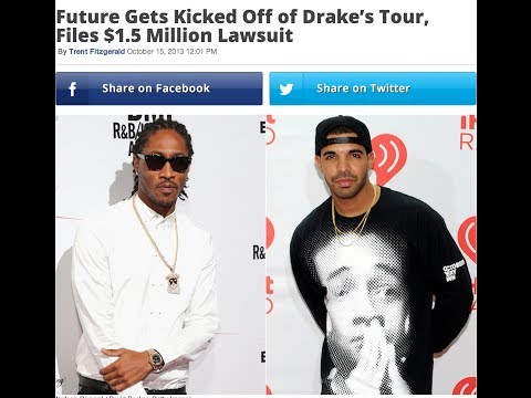 Future Suing for $1.5 Million After Drake Kicks Him off Tour