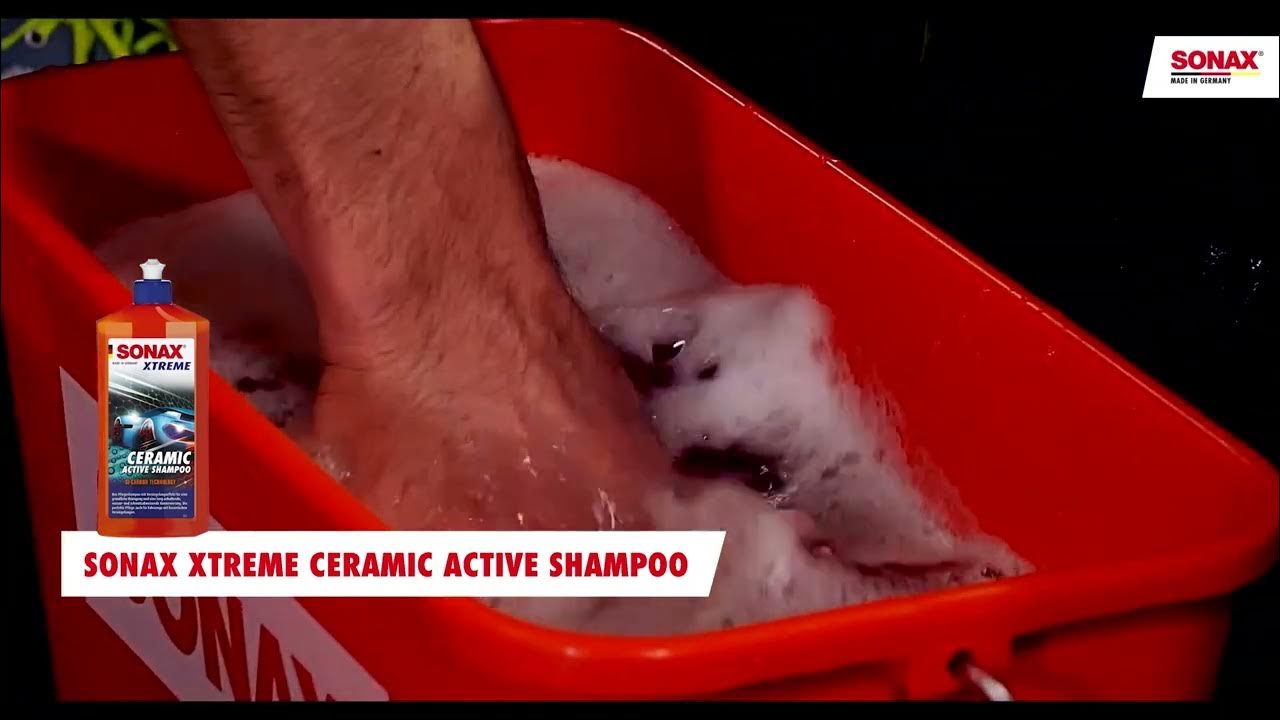 jul spin offer SONAX XTREME CERAMIC ACTIVE SHAMPOO - Szampon z aktywną ceramiką - YouTube