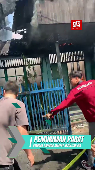 RUMAH WARGA DI  BANJARMASIN TERBAKAR, 10 JUNI 2024
