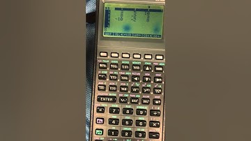 HP48G- Solving Simultaneous Equations (Linear Systems)