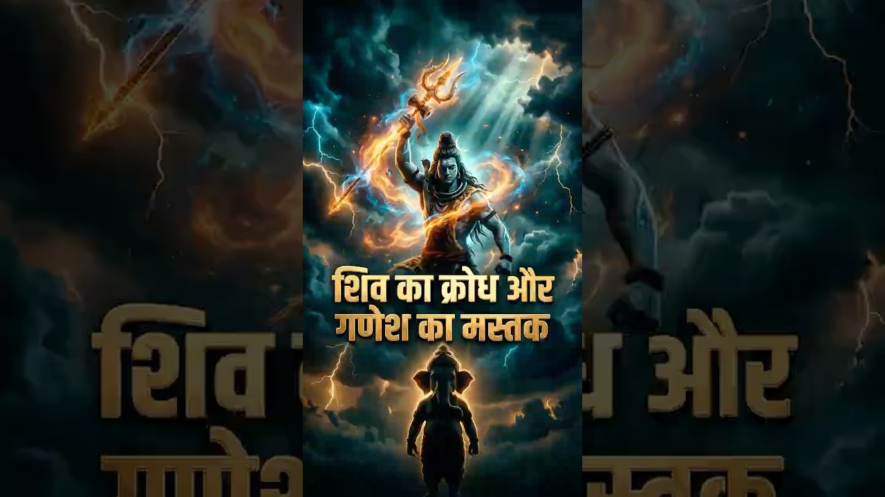 शिव का क्रोध और गणेश का मस्तक | Shiva's Anger And Ganesha's Head | 