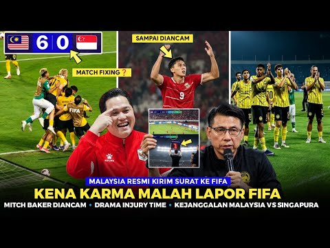 aaajp x areahtoto - 🔴KENA KARMA MALAH LAPOR FIFA❗Mitch Baker Sampai Diancam🔹Ada Yang Aneh Malaysia Vs Singapura