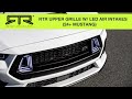 Installing the rtr upper grille w led air intakes 24 mustang