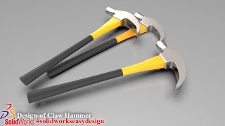 Famous Solidworks Tutorial # 149 How to Make Claw Hammer in SolidWorks by Solidworks Easy Design Profile