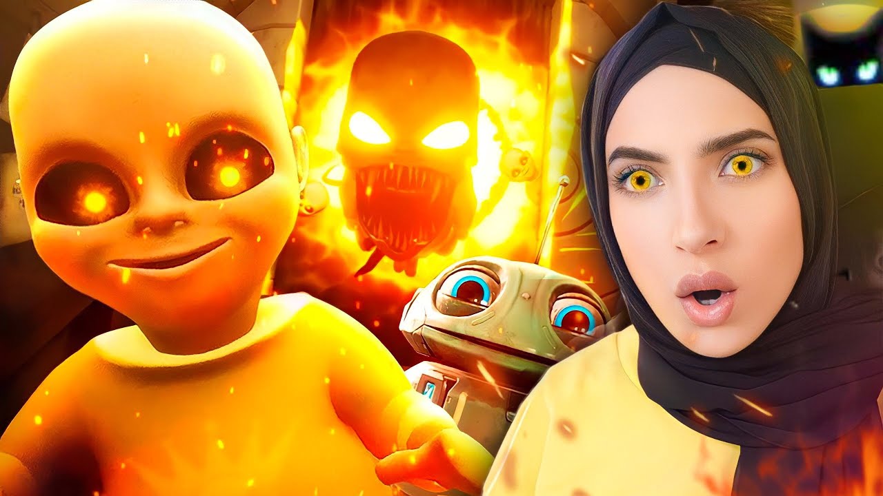 صرت أم لطفل مسكون وقطته السوداء | The baby in yellow