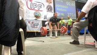 Audunn Deadlift 375 No Lift