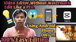 Video editor without watermark / CapCut.. J TAMAYO VLOG screenshot 3