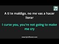 Natalia Lacunza Nana Triste Lyrics English Translation Ft Guitarricadelafuente Spanish 
