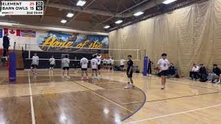 Island Super Series - Pool Play - Element vs Barn Owls