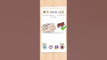 Brain Test Level 189 Solution & Walkthrough | Tricky Puzzles (Android & iOS Shorts)