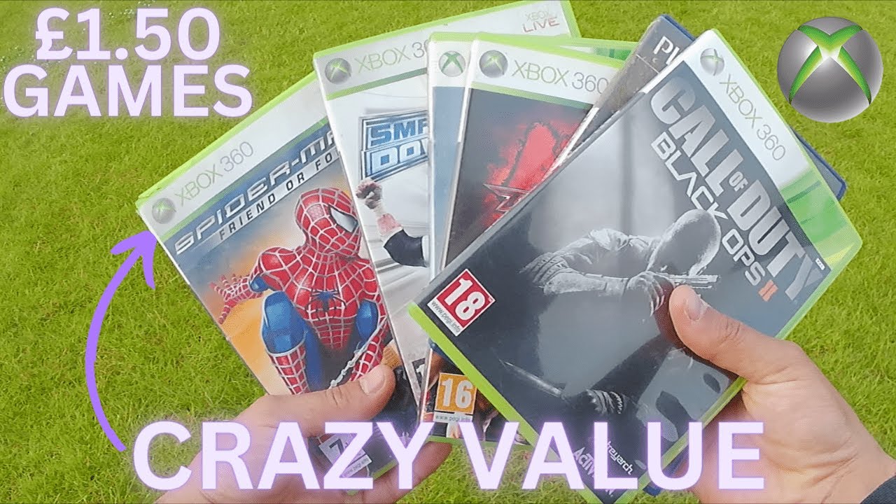 Insane Xbox 360 Bargains! £1.50 Xbox 360 Games Haul – Car Boot Hunting Adventures