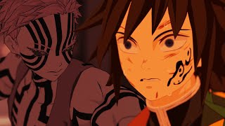 AKAZA vs. GIYU AND TANJIRO | FAN ANIMATION | Episode 3 TRAILER