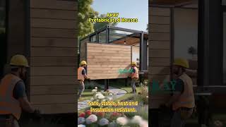 Sturdy steel structure, build your dream space in no time.