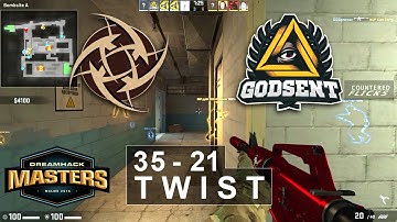 twist POV 35-21 vs. NiP (DreamHack Masters Malmö 2016)