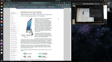 32-bit Peppermint OS Linux on Apple iMac 7,1 (2007)