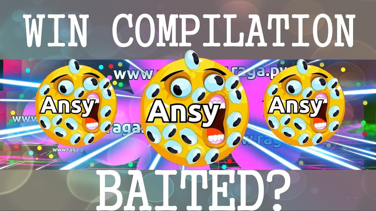 AGAR.IO RAGA MODE // WIN COMPILATION // ANSY AGARIO