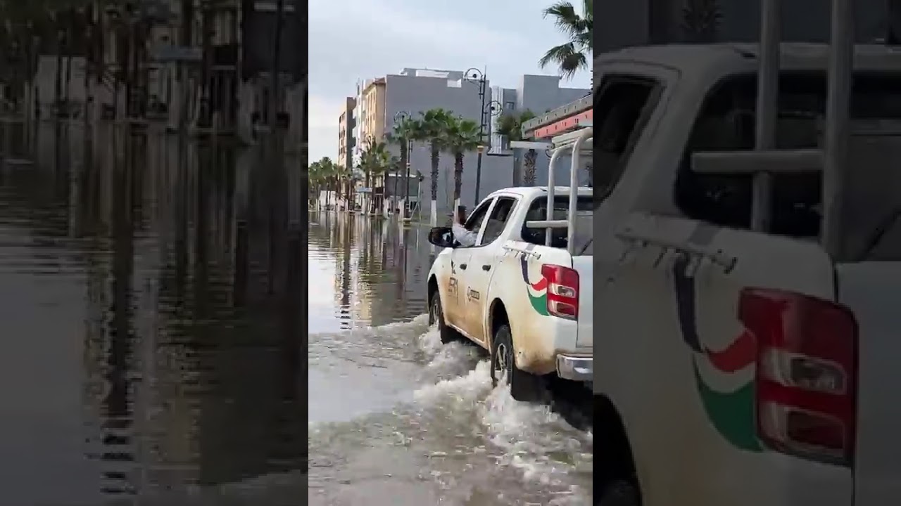 مباشر.. القصر الكبير تتحوّل إلى مدينة أشباح بعد مغادرة الساكنة