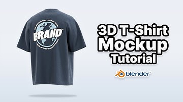 3D T-Shirt Mockup – Easy Blender Tutorial