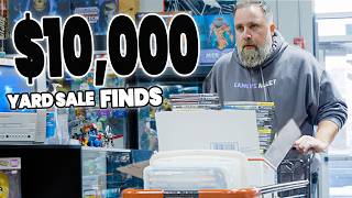 We Bought a HUGE Yard Sale Video Game Collection! (GameCube & More)