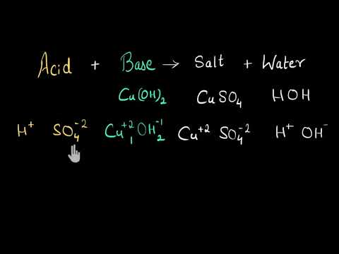 Video: Kāda ir pareizā sāls formula, kas veidojas sālsskābes neitralizēšanas reakcijā ar bārija hidroksīdu?