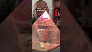Tibetan Quartz Pyramid Colour Bathing Walk Reiki Asmr