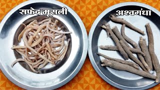 अश्वगंधा और सफेद मूसली साथ खाने के फायदे चौंका देंगे | Ashwagandha & Safed Musli Benefits in Hindi