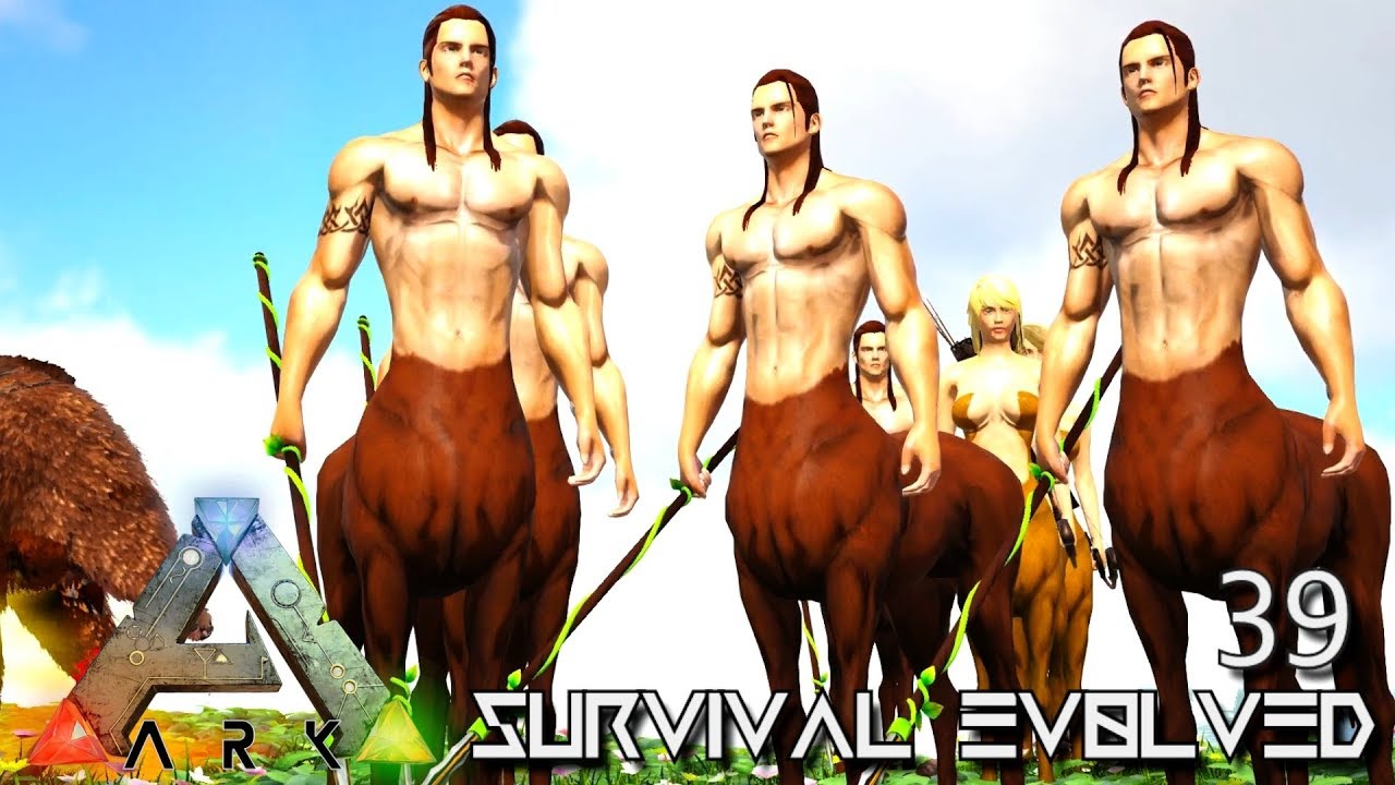 ARK: SURVIVAL EVOLVED - CENTAUR ARMY QUETZ REX & LEGENDARY PEGASUS E39 ...