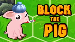 PLAYING A "SICK" GAME! || Block The Pig screenshot 5