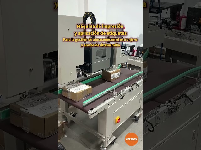 YPX-T50B1 Aplicador Automático de Etiquetas de Envío — 25 Etiquetas/Min|¡Adiós al Etiquetado Manual!