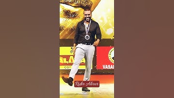 🔥⭐ Lawrence Master STAGE FIRE Dance | 😱Vijay, Trisha & Allu Arjun Reaction | #Shorts #South #Dance