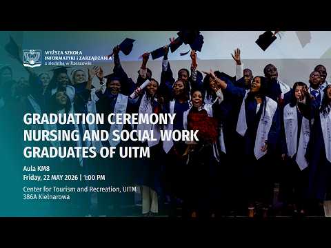 Graduation Ceremony Nursing and Social Work Graduates of UITM