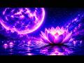 Floating Lotus Dreamscape 💜 Deep Sleep Music, Zen Ambience & Healing Frequencies | Night Relaxation