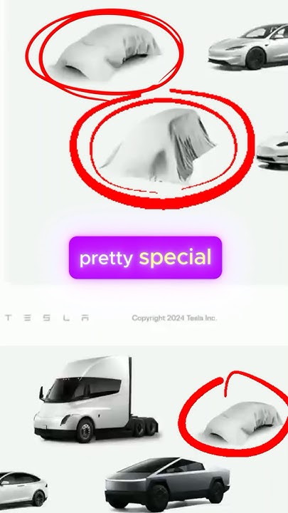 Elon Musk FINALLY Teases NEW TESLA Models 1, 2, CYBER VAN | #shorts