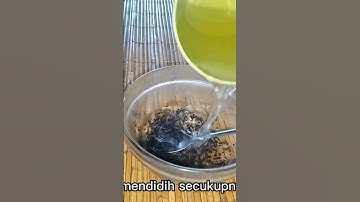 Thumbnail of Cara membuat biji selasih mengembang