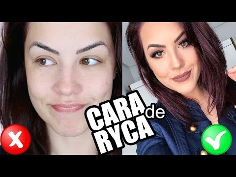 TRANSFORME-SE COMIGO: MAKE CARA DE RYCA COM PRODUTOS NACIONAIS