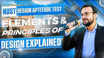 NUST Design Aptitude | Elements & Principles of Design | NUST Architecture Preparation Lecture 01
