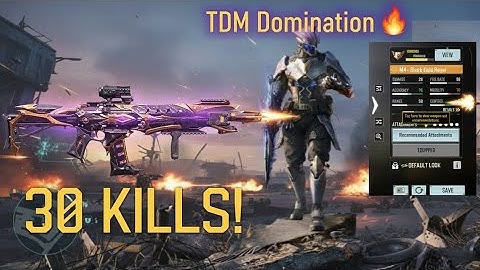 30 KILLS in Team Deathmatch! 😱 (CODM) Multiplayer 