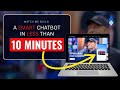 WATCH me build Tony Robbins a SMART chatbot in less than 10 minutes with NO CODE