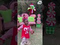 Girls run away screaming after Grinch disrupts holiday photoshoot