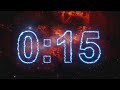  epic electric timer  15 seconds countdown 