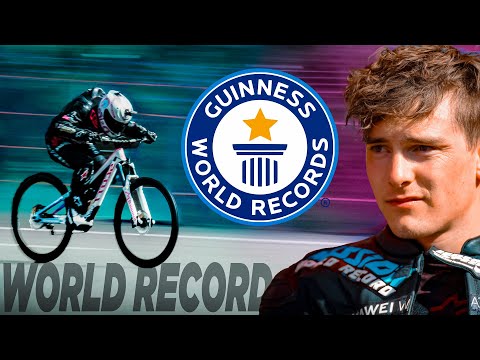 272km/h (169mph) on a Bicycle - New Guinness World Record ? // Elias Schwärzler