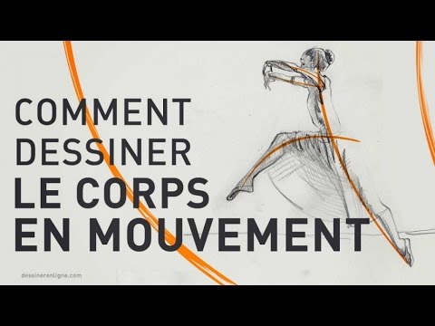 Comment dessiner le corps en mouvement - dessinerenligne.com - YouTube