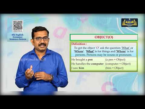 Class 8 | English | Grammar - Sentence Pattern | Unit 4 | Part 3 | Kalvi Tv