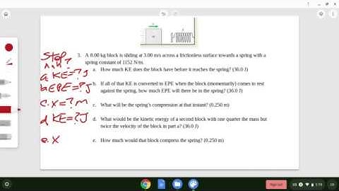 Physics I: Chapter 9 Study Guide Problem 3 Part 1